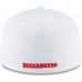 Men's Tampa Bay Buccaneers New Era White Throwback Logo Omaha 59FIFTY Fitted Hat 3155927